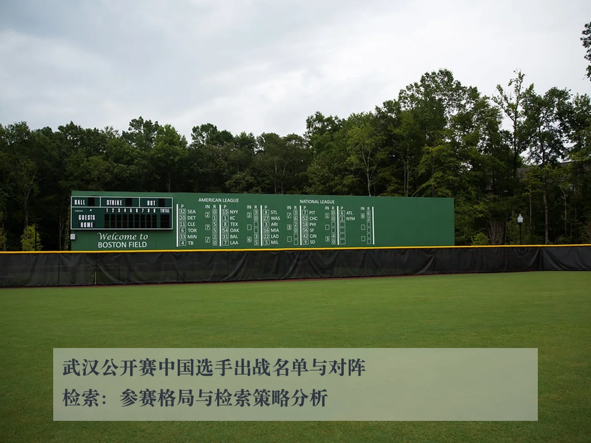 武汉公开赛中国选手出战名单与对阵检索:参赛格局与检索策略分析